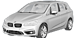BMW F45 P04B8 Fault Code